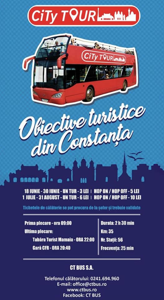 city bus tour constanta